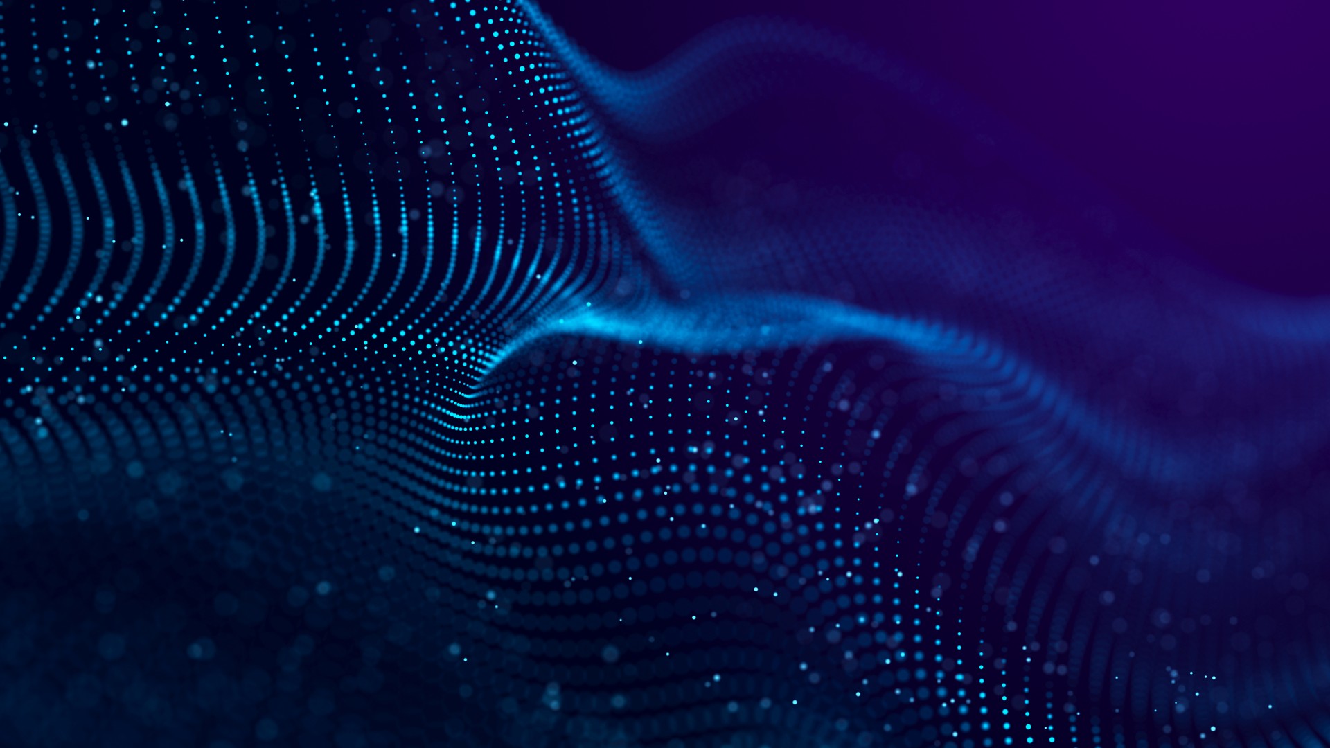 Abstract polygonal space. Low poly 3d wire. Artificial Intelligence. 3D rendering.